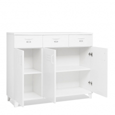 Skříň s 3 dveřmi a 3 zásuvkami Industry, 120 cm - 7