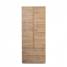 Skříň s dveřmi a zásuvkami Picture, 191 cm, medový dub - 3