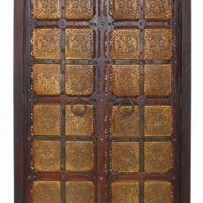 Skriňa Esha, 180 cm, hnedá - 3