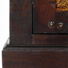 Skriňa Esha, 180 cm, hnedá - 8