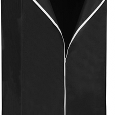 Skriňa Lebron, 160 cm, čierna - 1