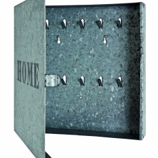 Skříňka na klíče Hame, 25 cm, šedá - 1