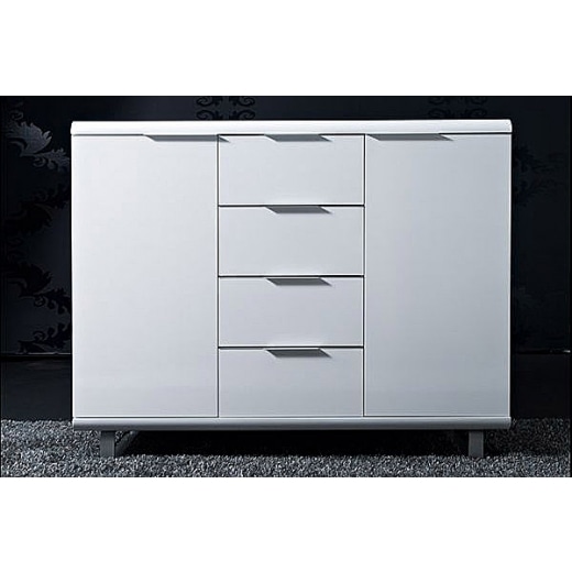 Skříňka s dvířky a zásuvkami Porto, v. 117 cm - 1