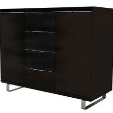 Skříňka s dvířky a zásuvkami Porto, v. 117 cm - 8