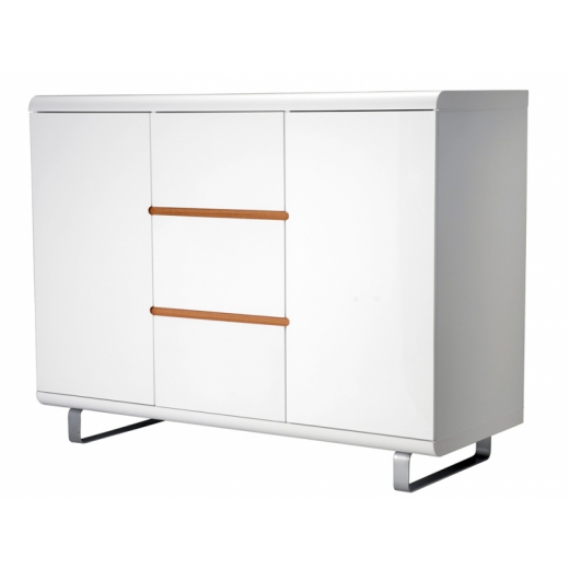 Skříňka s dvířky a zásuvkami Space, v. 113 cm - 1