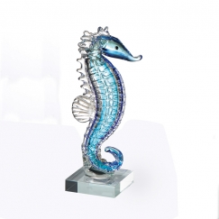 Socha Meer, 24 cm, modrá