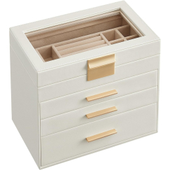 Šperkovnice Colt, 25 cm, bílá