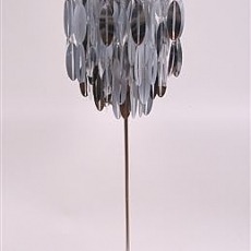 Stojací lampa ze stříbrných přívěšků Silver - 1