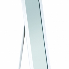 Stojací zrcadlo Megan, 156 cm, bílá - 1