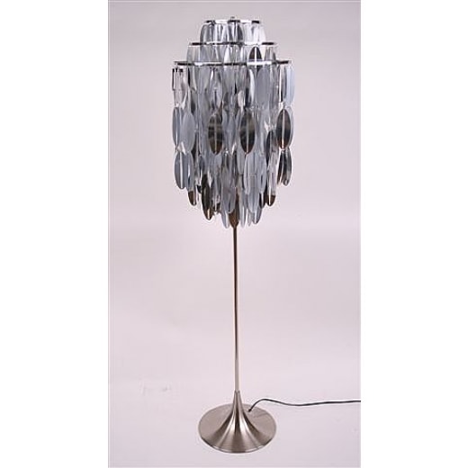 Stojacia lampa zo strieborných príveskov Silver - 1
