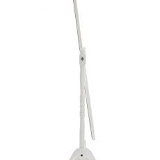 Stojacie zrkadlo Cora, 150 cm, biela - 4