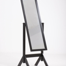 Stojacie zrkadlo Elvis, 153 cm, čierna - 1