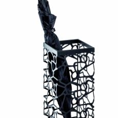 Stojan na dáždnik Oleander, 45 cm, čierna - 1