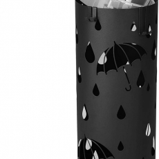 Stojan na dáždniky Defect, 49 cm, čierna - 5