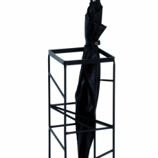 Stojan na dáždniky Lea, 49 cm, čierna - 2