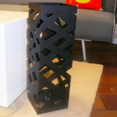 Stojan na dáždniky Mikado, 48 cm  čierna - 2