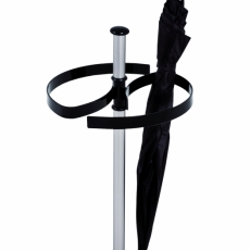 Stojan na dáždniky Ramo, 65 cm, čierna - 1