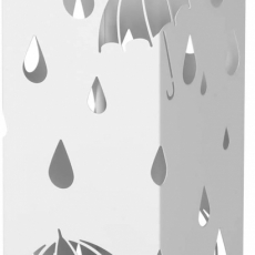 Stojan na dáždniky Susan, 49 cm, biela - 1