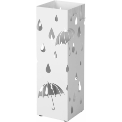 Stojan na dáždniky Susan, 49 cm, biela