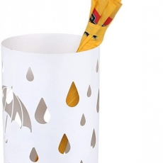 Stojan na deštníky Defect, 49 cm, bílá - 3