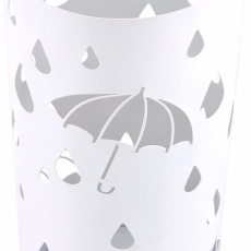 Stojan na deštníky Defect, 49 cm, bílá - 7