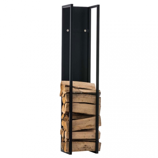 Stojan na drevo Gnister, 180 cm, matná čierna - 1