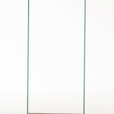 Stojan na dřevo Malin, 40x150 cm, čiré sklo - 5