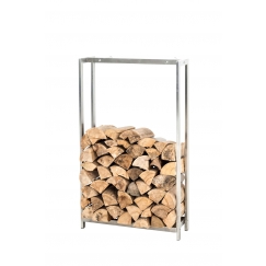 Stojan na drevo Skog, 150x70 cm, nerez