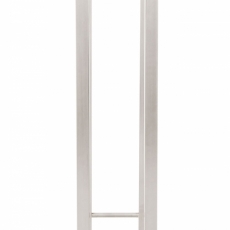 Stojan na dřevo Snow, 100x40x25m, stříbrná - 4