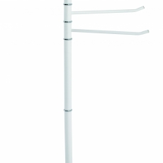 Stojan na ručníky Hermes, 89 cm, bílá - 2