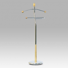 Stojan na šaty / němý sluha Lowell, 118 cm, běžová - 1