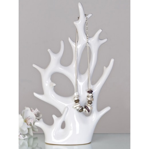 Stojan na šperky Coral keramický, 35 cm - 1