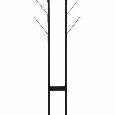 Stojanový věšák Abel, 165 cm, černá - 2
