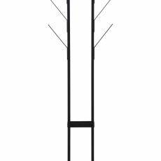 Stojanový věšák Abel, 165 cm, černá - 2