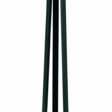 Stojanový věšák Freddy, 177 cm, černá - 1