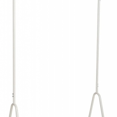Stojanový věšák Gilis, 173 cm, bílá - 1