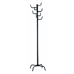 Stojanový věšák Mexicano, 180 cm, černá