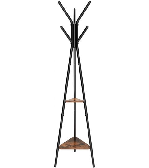 Stojanový věšák Parker, 179 cm, černá
