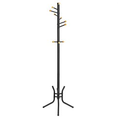 Stojanový věšák Timo, 173 cm, černá