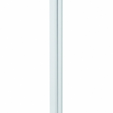 Stojanový vešiak Alan, 180 cm, biela - 1
