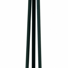 Stojanový vešiak Freddy, 177 cm, čierna - 1