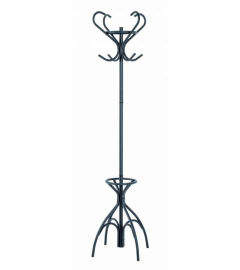 Stojanový vešiak Jessy, 186 cm, čierna