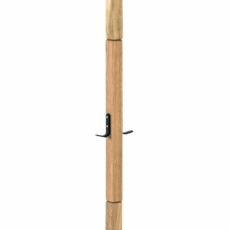 Stojanový vešiak Rubby, 184 cm, čierna - 1