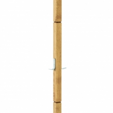 Stojanový vešiak Rubby, 184 cm, strieborná - 1