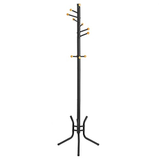 Stojanový vešiak Timo, 173 cm, čierna - 1
