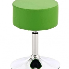 Stolička bez operadla Lena koža - 5