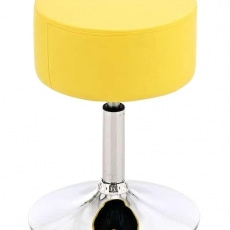 Stolička bez operadla Lena koža - 7