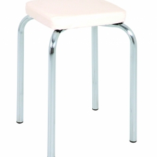 Stolička Pang, 49 cm, biela - 1