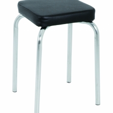 Stolička Pang, 49 cm, černá - 1