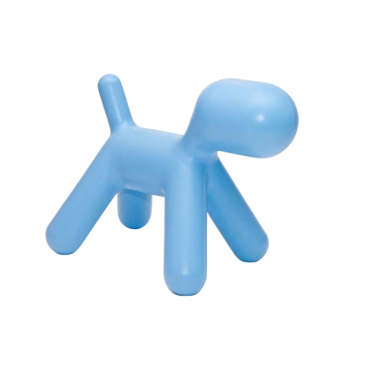 Stolička pro děti Pejsek, 70 cm, modrá - 1